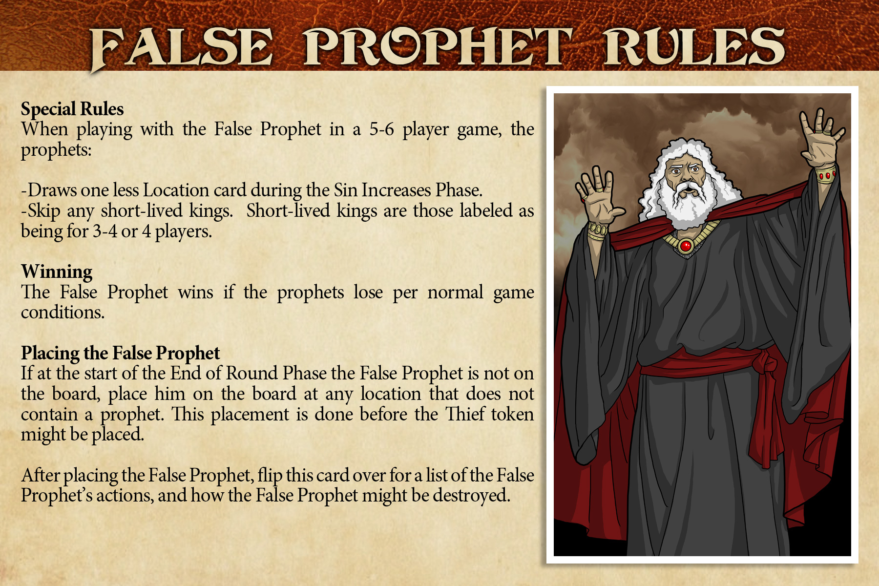 Rules player. False Prophet. Prophets игра. False Prophet au. Prophet of Kalistrade.